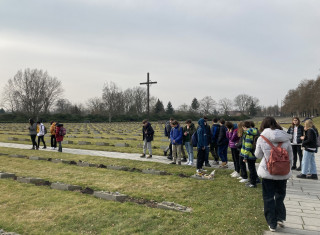 Žáci v Památníku Terezín