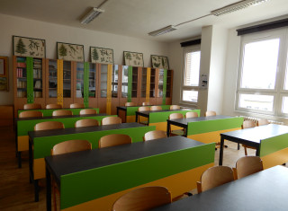 Učebna chemie a přírodopisu