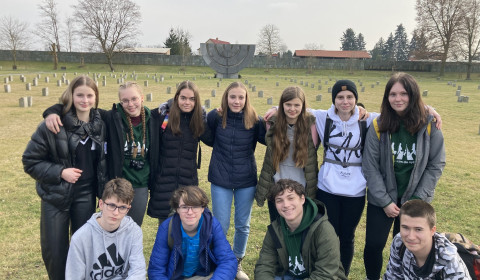 Žáci v Památníku Terezín