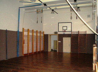 Tělocvična v budově I. stupně